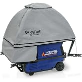 GenTent Inverter Generator Tent, Gray, Original - Extreme | Waterproof, NFPA-Rated, Ripstop Vinyl Running Cover, for Fully Encased Inverters with Case Perimeters up to 120 inches