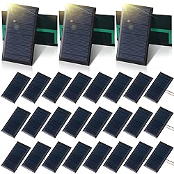 Retisee 30 Pcs Small Solar Panels Mini