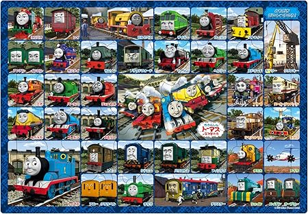 Amazon 85ピース 子供向けパズル トーマス ともだちだいしゅうごう ピクチュアパズル ジグソーパズル おもちゃ