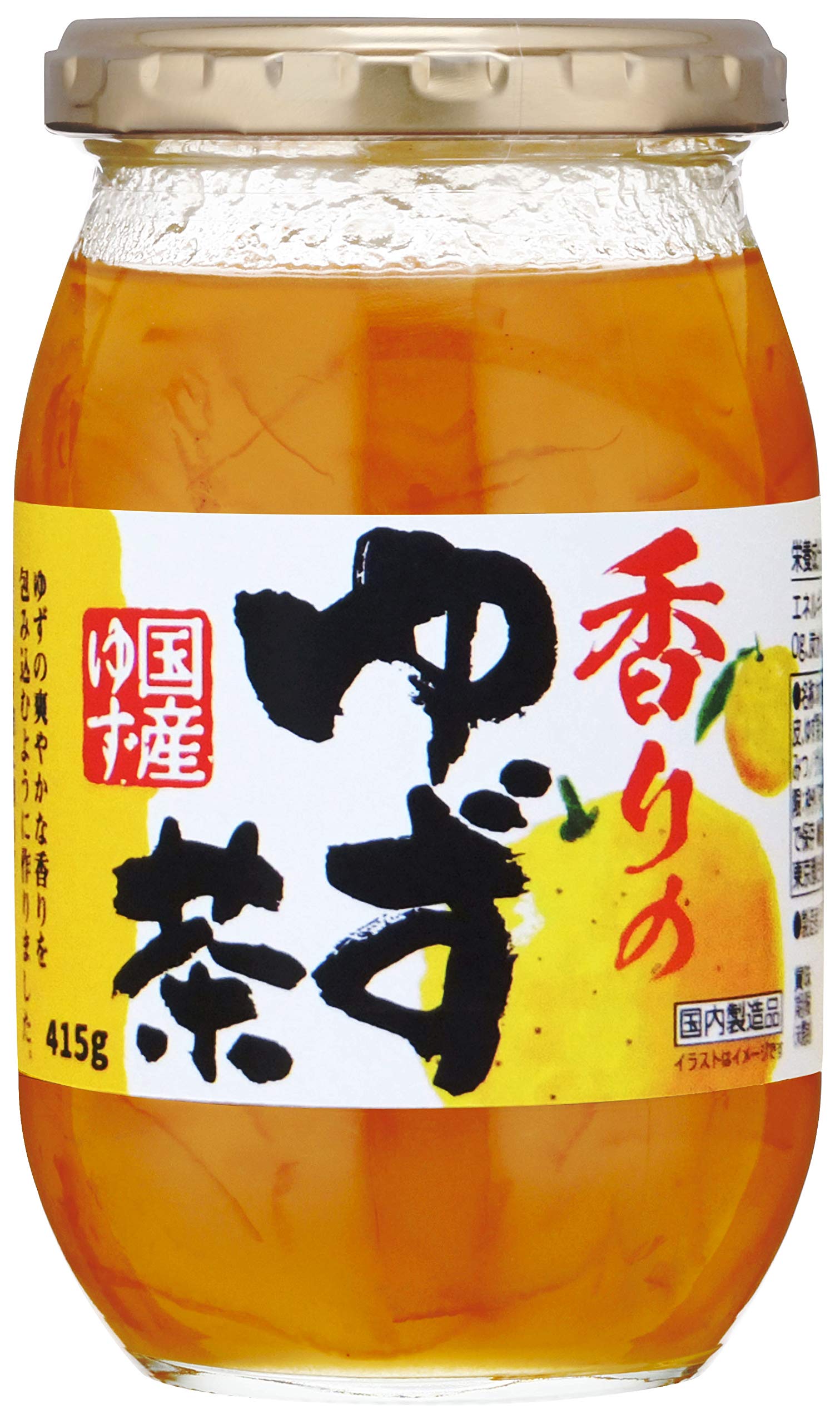 加藤美蜂園本舗 香りのゆず茶 415g商品画像