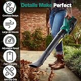 POSENPRO Cordless Leaf Blower 20V 4.0Ah Battery 2 Speed Turbo 580 CFM view 6