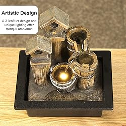 Small Indoor Relaxation Tabletop Fountain and