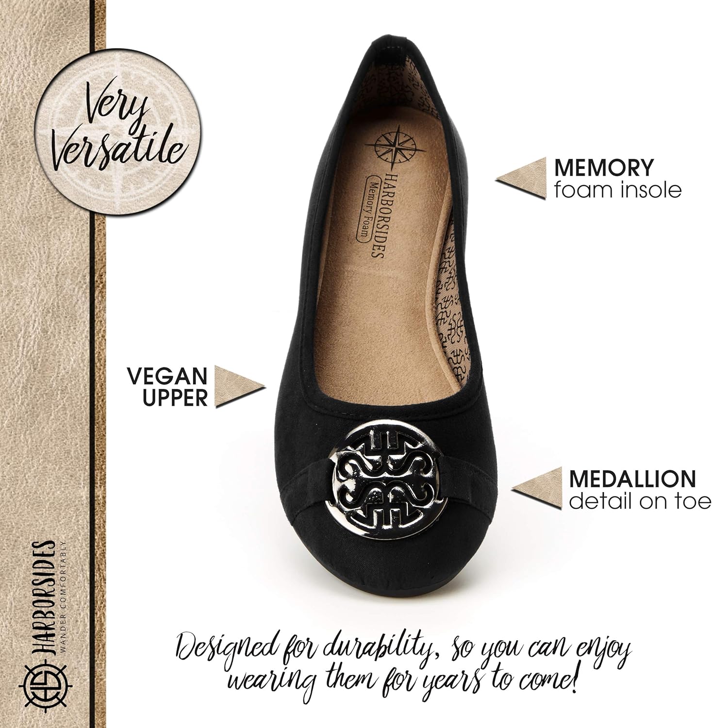 memory foam flats amazon