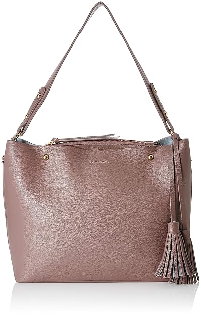 Kanvas Katha Hobo Synthethic Leather Collection Womens (Mauve)