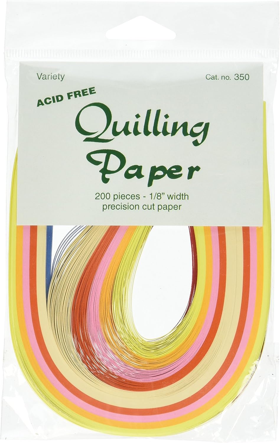 Lake City Craft Quilling Paper .125" 200/Pkg10 Color Assortment