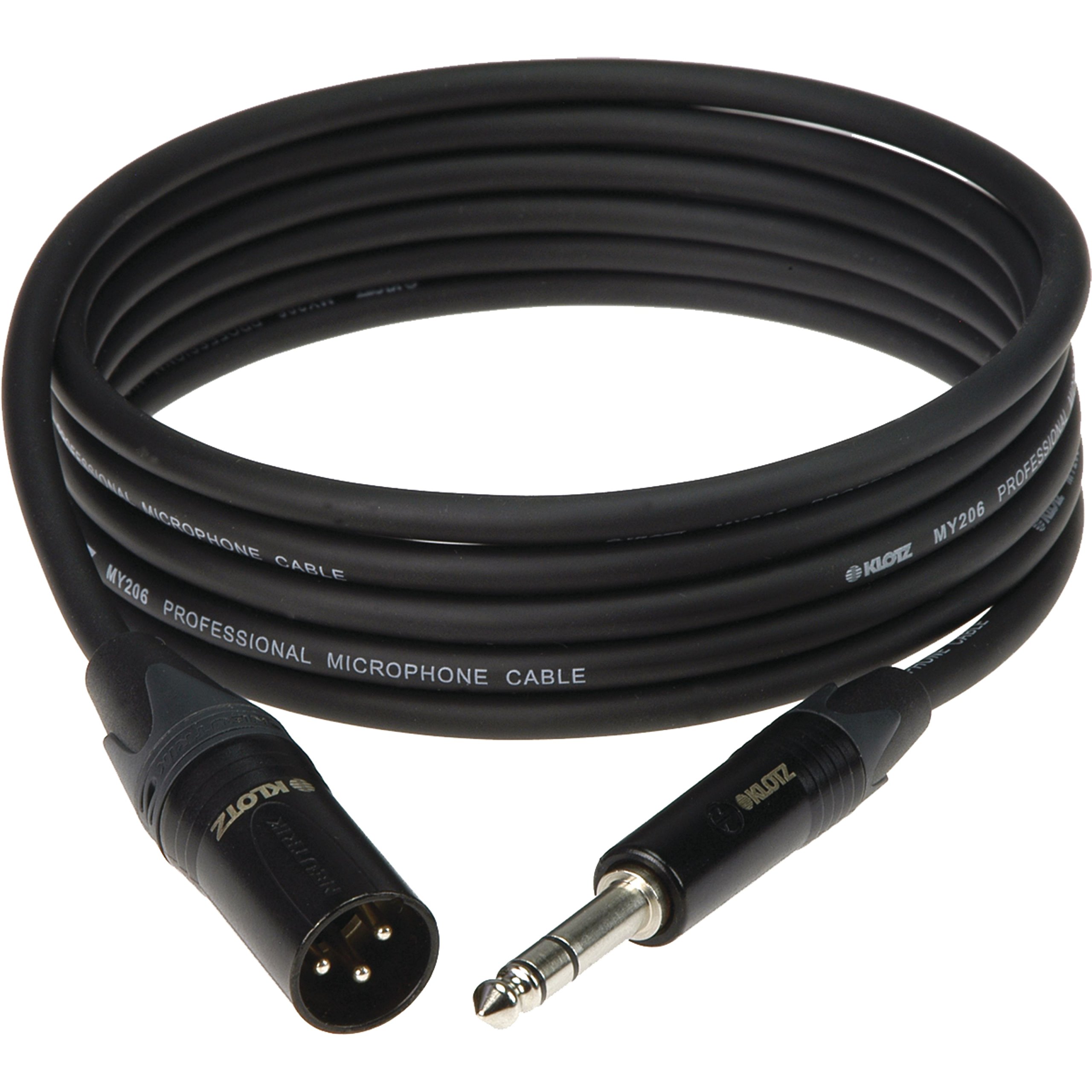 Klotz Microphone Cable 5m XLR Male - Jack Plug Stereo M1MS1B0500
