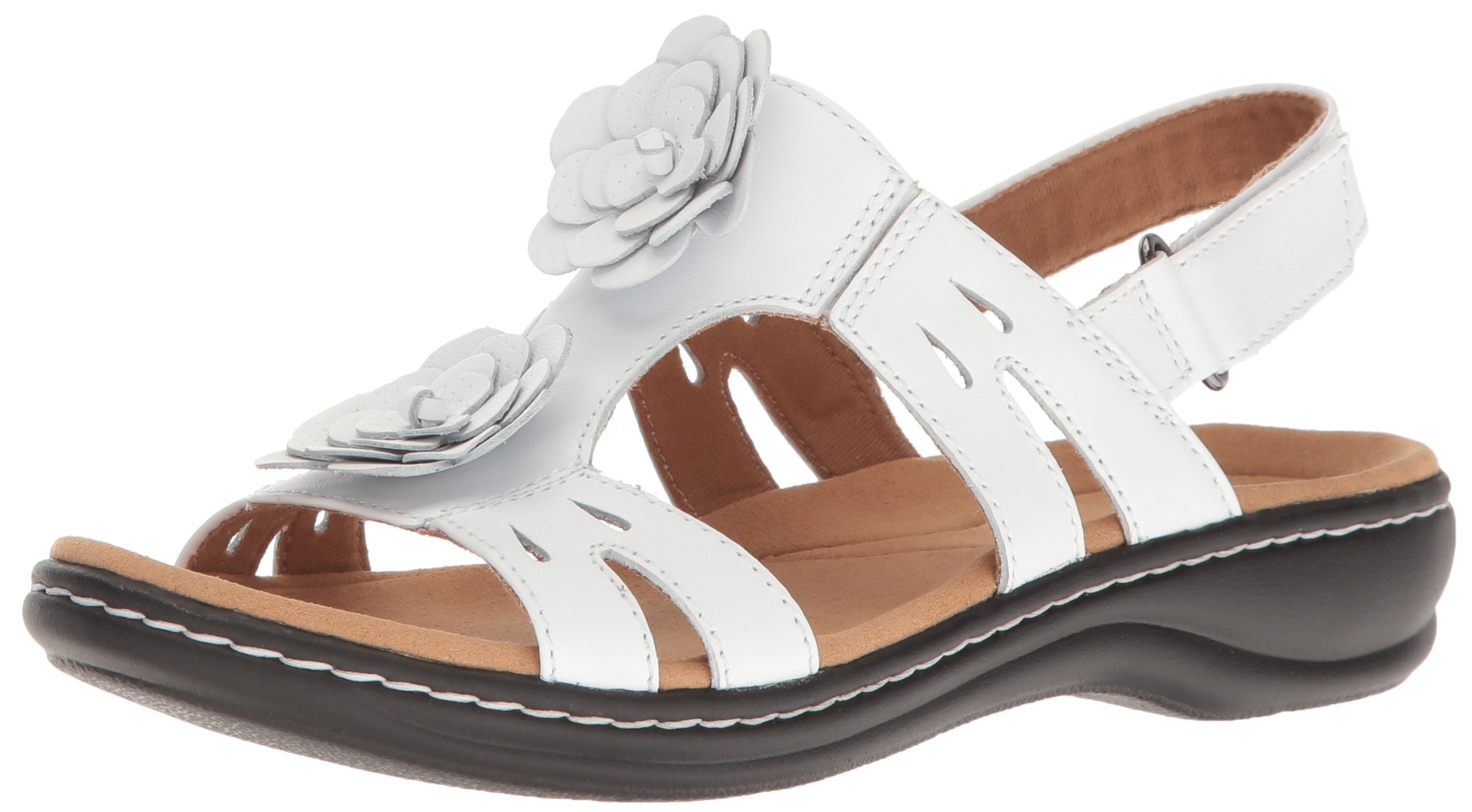 clarks women's leisa claytin flat sandal