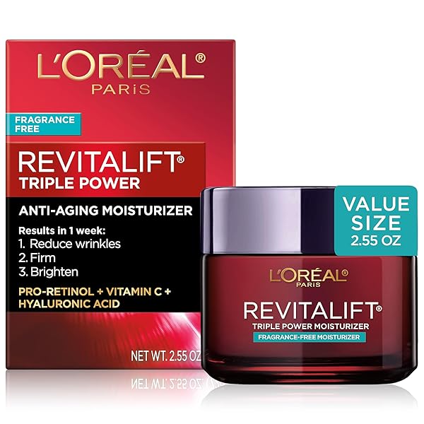 L’OREAL PARIS REVITALIFT TRIPLE POWER ANTI-AGING FACE MOISTURIZER,...