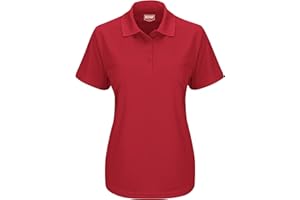 Red Kap Womens Short Sleeve Knit Performance Polo