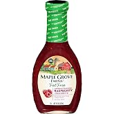 Maple Grove Farms Fat Free Salad Dressing, Raspberry Vinaigrette, 8 Ounce