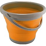 UST FlexWare 1.3 Gal, Collapsible Bucket with Strong, Flexible, Compact, BPA Free Design and Sturdy Handle for Hiking, Backpacking, Camping and Outdoor Survival