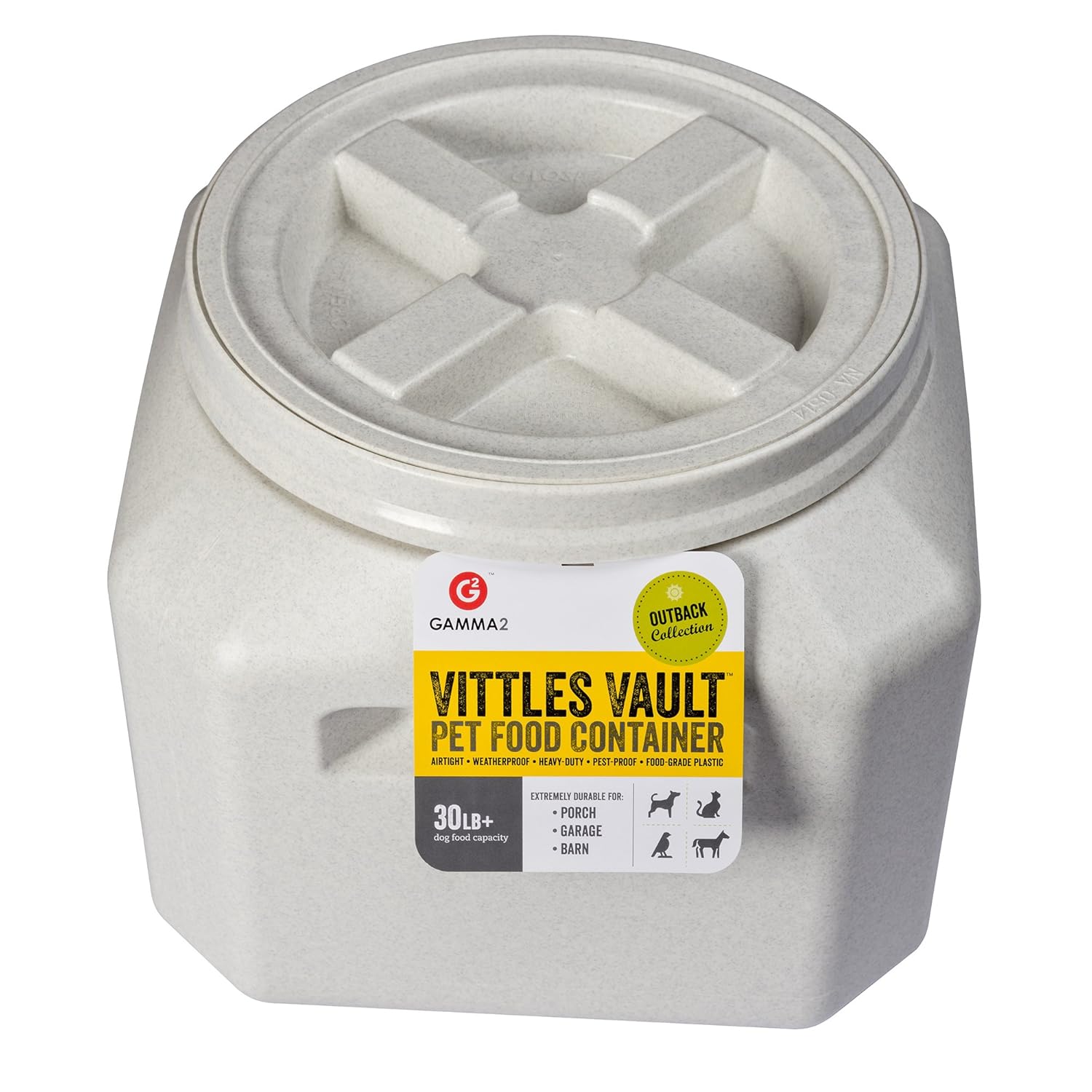 Vittles Vault 30Pound Stackable Cats Pet Supplies