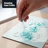 Hemway Fluorescent Blue Glitter Shaker 130g Extra Chunky for Resin Craft view 6