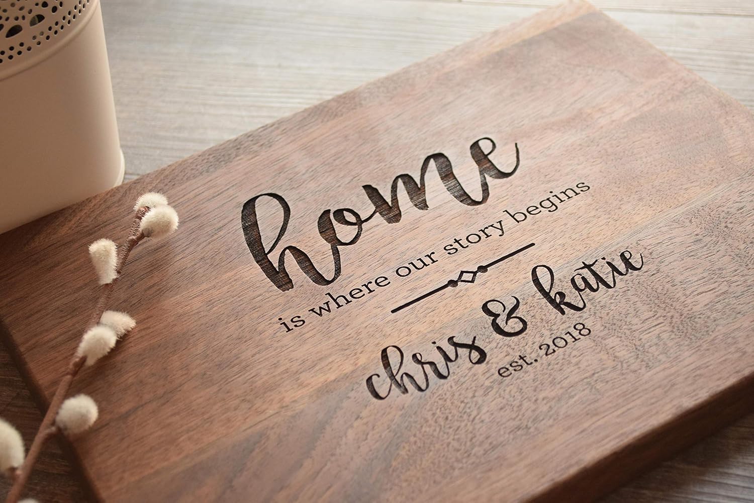 Wedding Gift Personalized Cutting Board Wedding Gift Laser Engraved Handmade Cutting Board Mimbarschool Com Ng