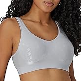 Bali Women's Wireless Bra, Comfort Revolution Wireless Bra for Women, Targeted Shaping, Seamless, Full Coverage