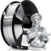 GEEETECH Metal Shine 3D Printer Filament, Silk PLA Filament 1.75mm, 1kg (2.2lbs) Spool, Dimensional Accuracy +/- 0.02mm, Meta