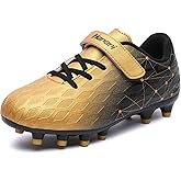 Hanani Boys Soccer Cleats Kids Girls FG/AG Soccer Athletics Sport Shoes Training Shoes Running Shoes Teenager Indoor Outdoor Football Shoes Sneakers for Unisex