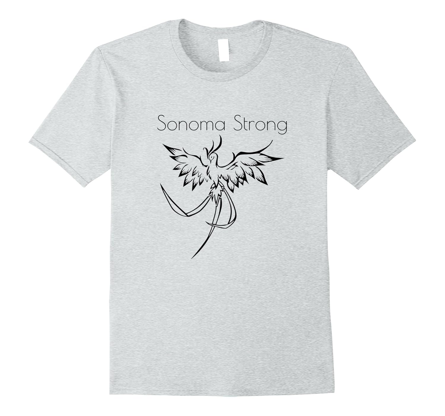 Sonoma Strong Phoenix Volunteer Community Tshirt-ANZ