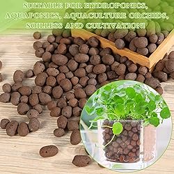 Halatool 6LB Natural Expanded Clay Pebbles for