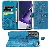 CMEKA Galaxy S22+ Plus Wallet Case, Magnetic
