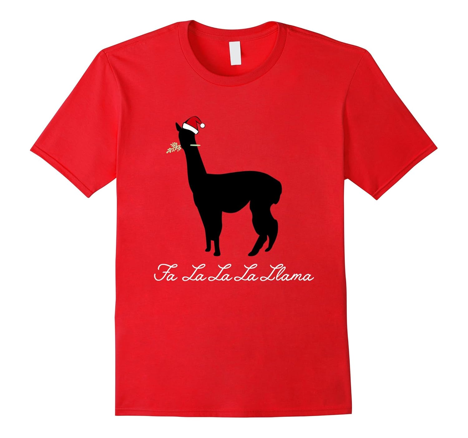 Fa La La La Llama Shirt Funny Christmas Holiday Santa Alpaca-ANZ