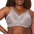 Playtex Women's Wireless Bra, 18 Hour Plus-Size Bras Available, Full Coverage, Smoothing, 4693, Single or 2-Pack