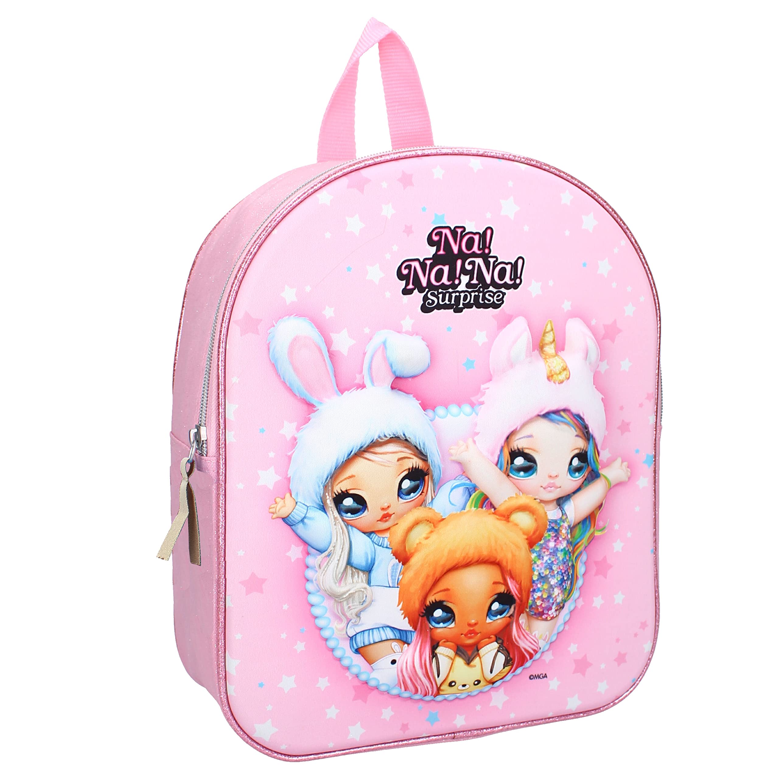 Na!Na!Na! Surprise Fancy Backpack (3D), pink, One size