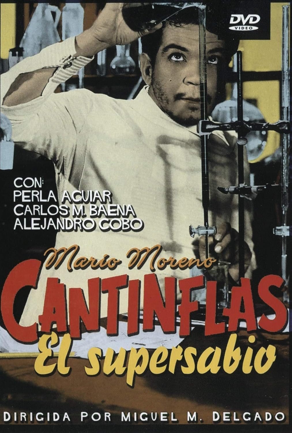 El Supersabio (1948) Cantinflas, Perla Aguiar, Carlos Martínez Baena