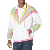 Funny Guy Mugs 80s &amp; 90s Unisex Retro Windbreaker - Runs Large For A Baggy Fit