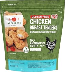 APPLEGATE Naturals Gluten-Free Breaded Chicken Breast Tenders (Frozen) | No Antibiotics Ever, Certified Gluten-Free, No artif