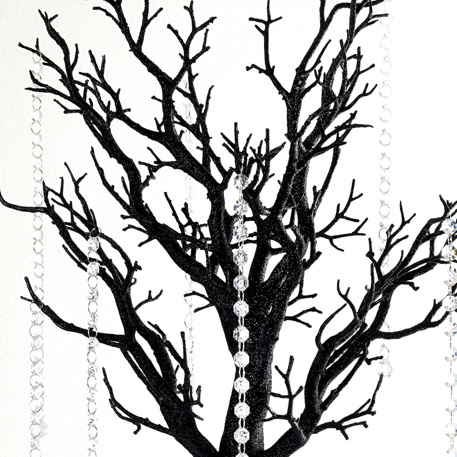 Amazon Com Efavormart 30 Tall Glittered Manzanita Centerpiece Tree Perfect For Wedding Banquet Birthday Party Events Special Festival Table Top Decorations A New Year Sweet Gift Black Kitchen Dining