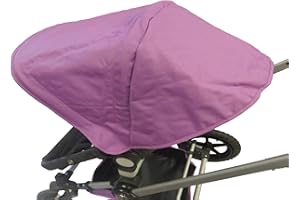PONINI Purple Sun Shade Canopy Hood Cover Umbrella for Bugaboo Cameleon 1, 2, 3, & Frog Baby Child Strollers