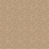 Tan Scrolls 100% Cotton Fabric By The Yard | Delivered As One Continuous Piece, Ideal For Clothing, Quilting, Curtains, Apparel, Tablecloths, Home Decor