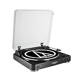 Buying Guide: Awesome Turntables For The Money (2022) 3 Audio Technica AT-LP60BK Fully Automatic Belt-Drive Stereo Turntable