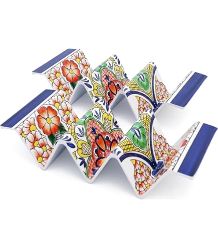 Amazon.com: Prepara Multiple Taco Holder, Blue, Holds 3