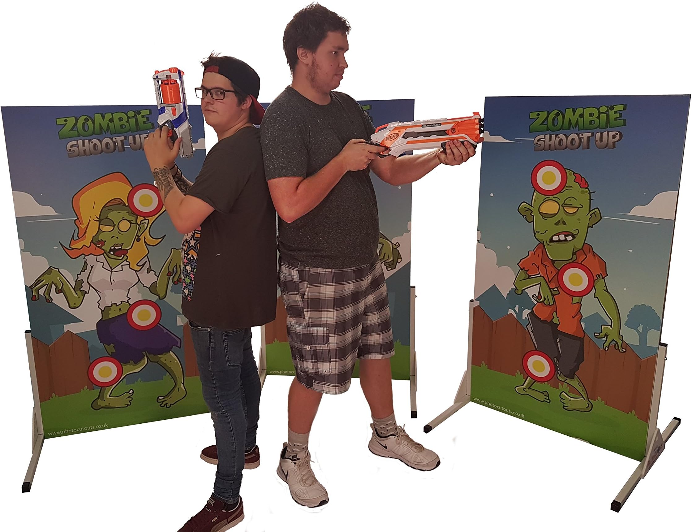 Zombie Shoot Up Defender Package (Targets and Nerf Guns)