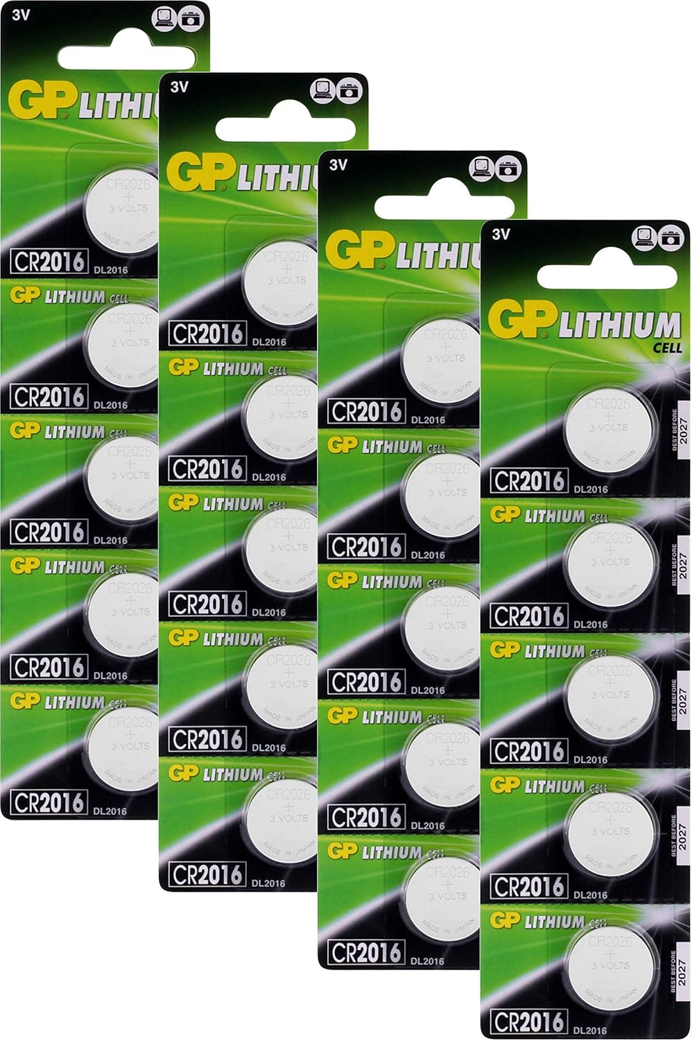 CR2016 3 V Lithium Button Cell Batteries CR 2016 3 Volt Amazon.co.uk