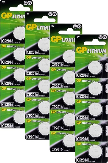 CR2016 3 V Lithium Button Cell Batteries CR 2016 3 Volt: Amazon.co.uk: Electronics