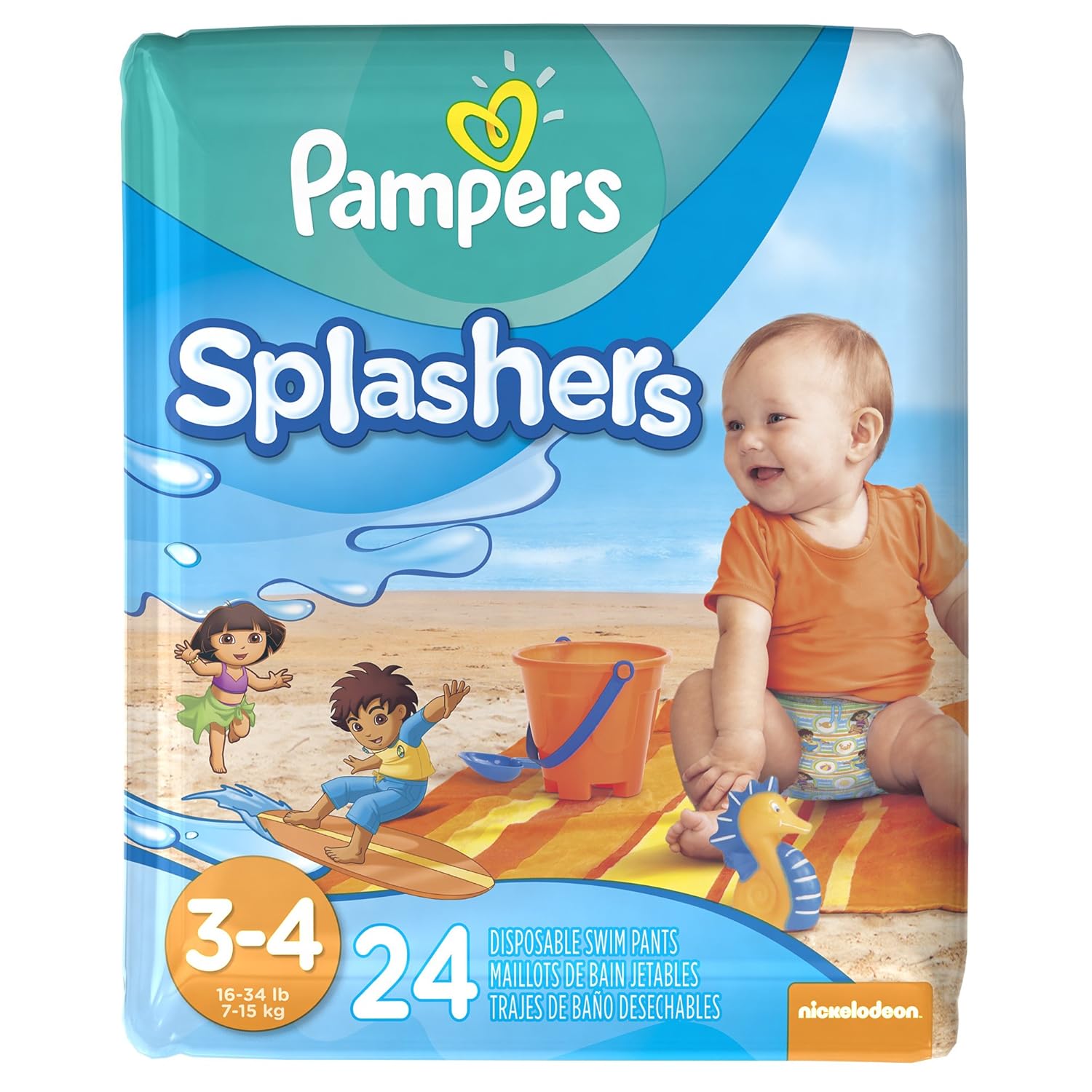 pampers swim diapers sizes