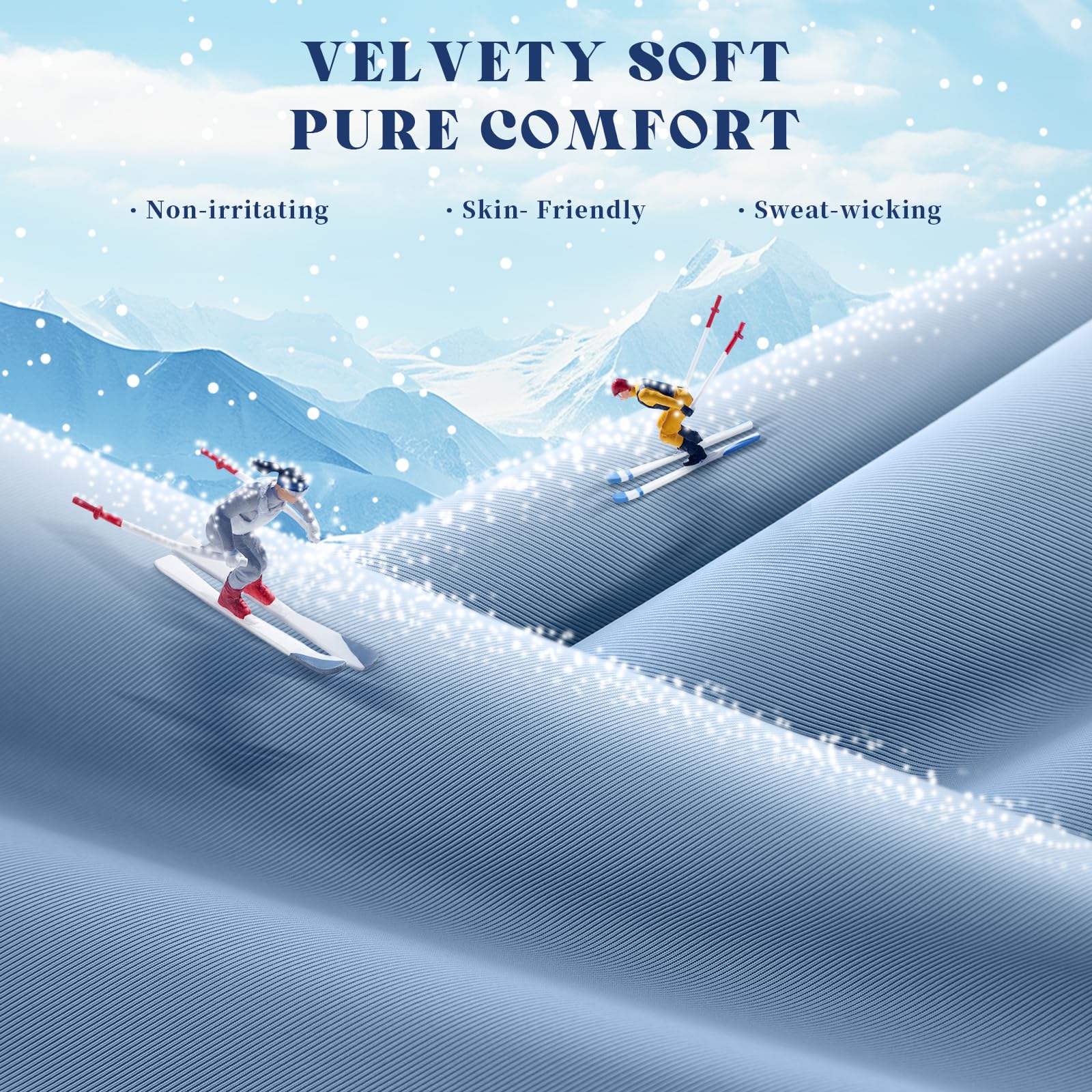 FineMay Cooling Comforter Queen Size, Double-Sided