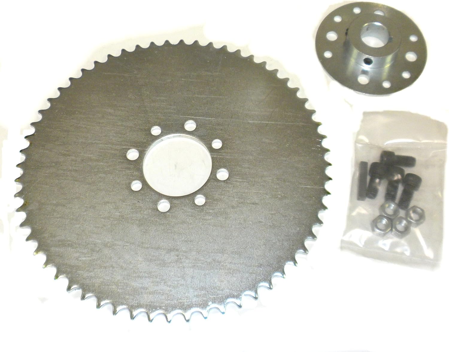 Go Kart Sprocket & Hub For 1 Axle 60T for 41 Chain Drive Train Automotive