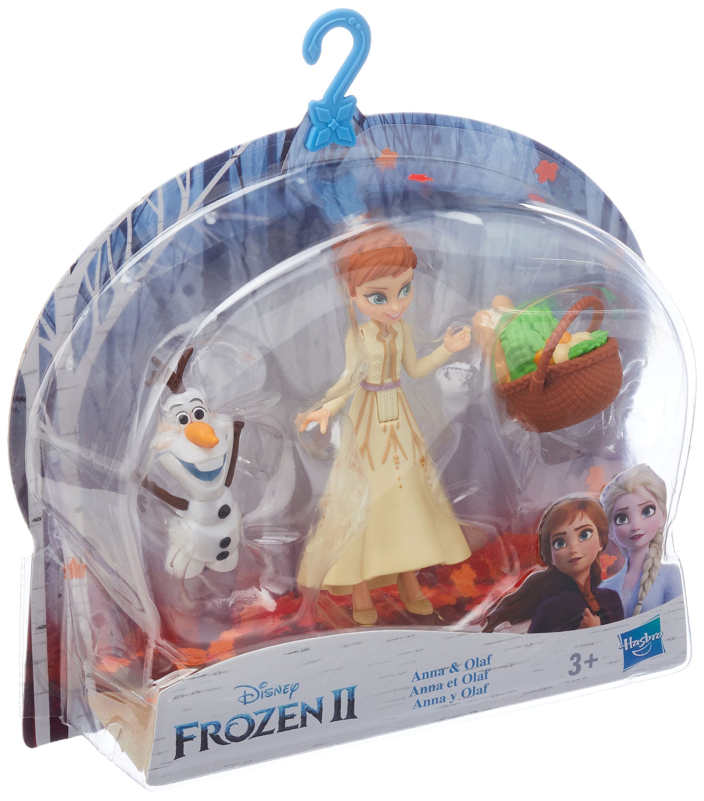 Disney Frozen Little Anna Doll with Olaf and Basket Inspired by the Movie Frozen 2