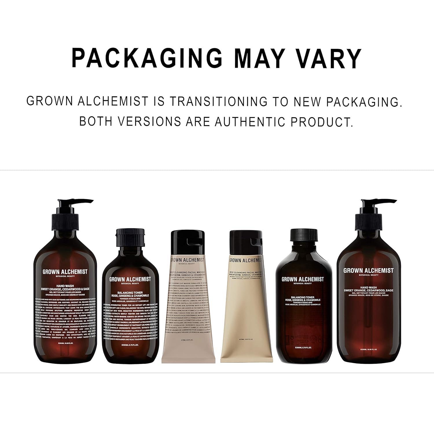 Grown Alchemist Hand Wash - Sandalwood, Ylang Ylang & Hyaluronan - Liquid Hand Soap, Clean Skincare (500ml / 16.9oz Pump Bottle) : Beauty