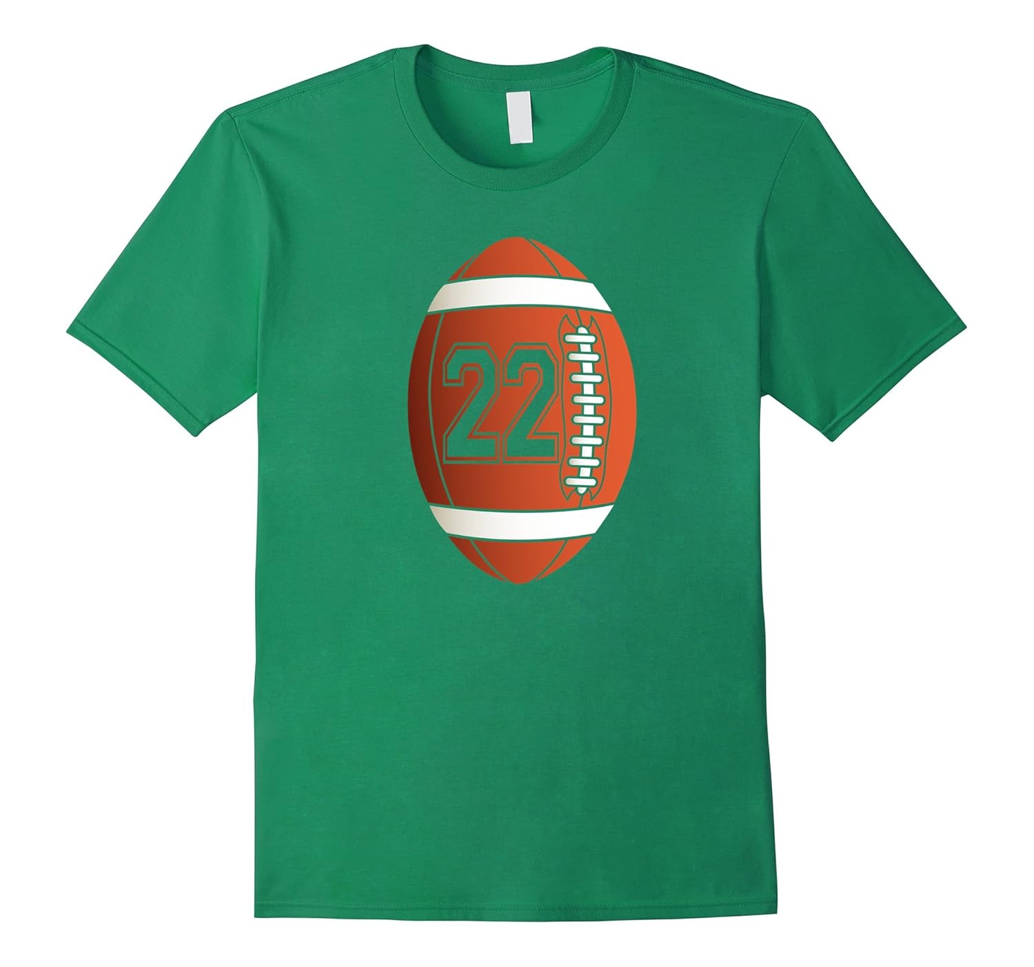 Football Jersey Number 22 T Shirt 22nd Birthday Twenty TwoTShirt