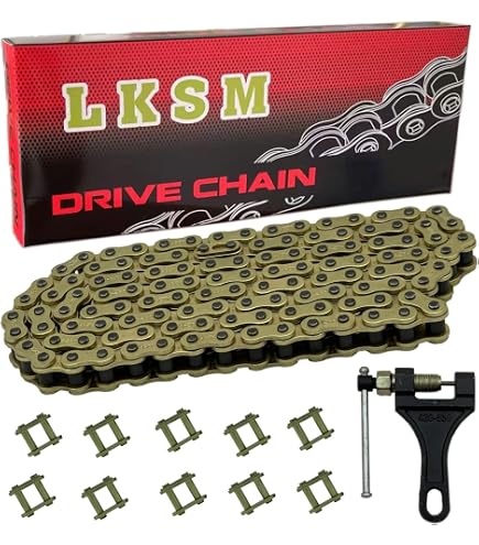 Amazon.com: JT Chain JTC428HDR130SL (428 Series) Black Steel 130
