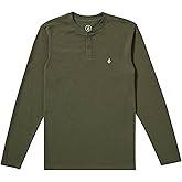 Volcom Men's Russel Long Sleeve Henley Thermal Shirt