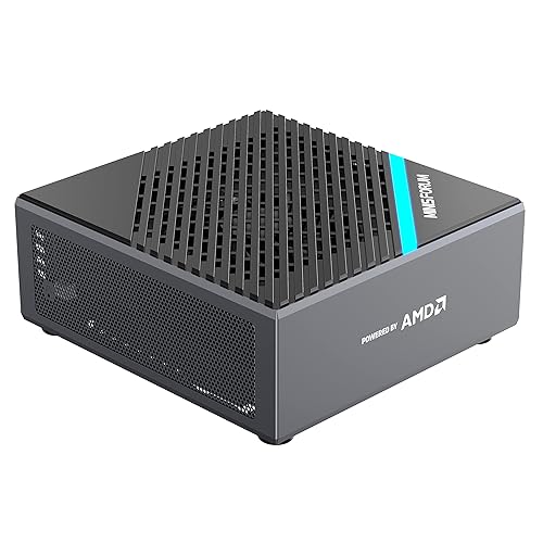 MINISFORUM Elitemini B550 Mini PC AMD Ryzen 5700G Windows 11 Pro Mini  Computer, 32G RAM+512G SSD, 2xHDMI+DP 4K@60Hz Outputs, 2X SSD Slot, 4X USB 