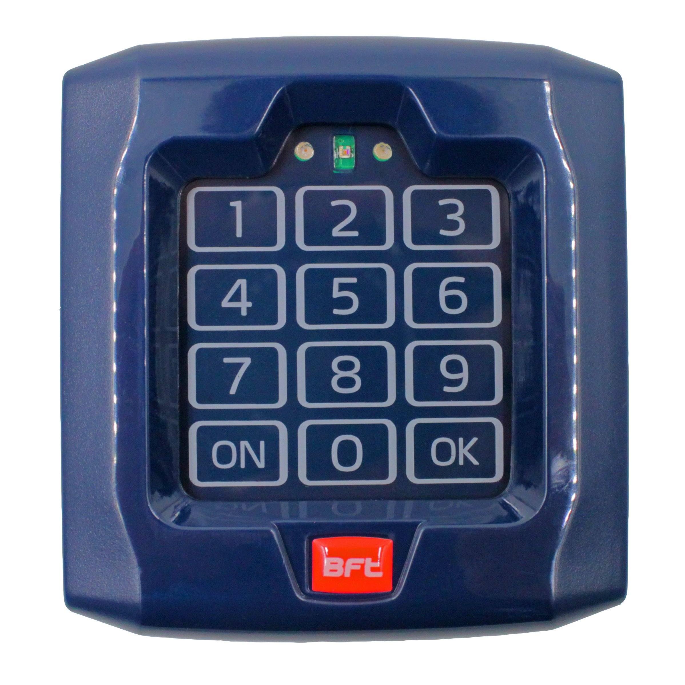 BFT P121024 Q.BO Touch Button Switch Digital Radio, ND