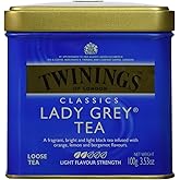 Twinings Lady Grey Tea, Loose Tea, 3.53-Ounce Tin