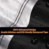 Fageny Outdoor Furniture Cover 213x132x74 cm Waterproof Tear-Resistant Oxford view 3